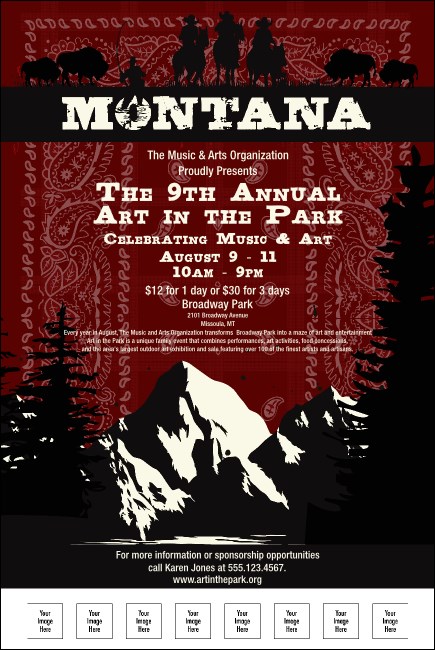 Montana Poster Product Front