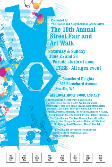 Street Fair Poster Product Front