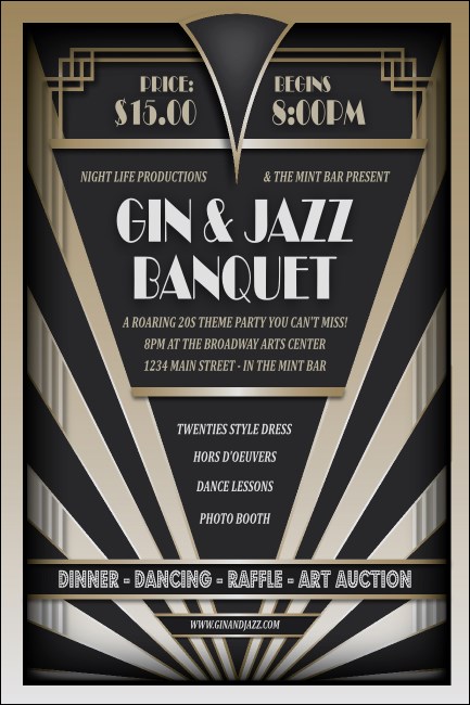 Roaring 20s Poster Product Front