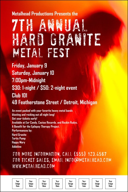 Heavy Metal Poster Redesigned Product Product Front