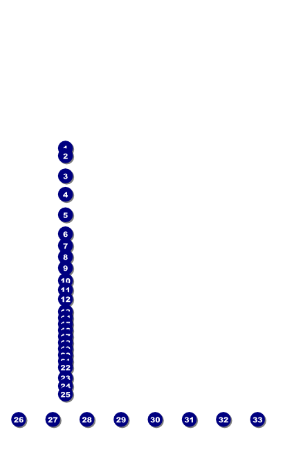 San Francisco BW Poster Front Field Markers