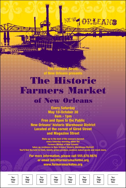 New Orleans Poster Product Front