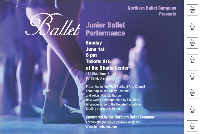 Ballet Poster Product Front
