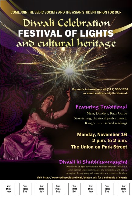 Diwali Logo Poster Product Front