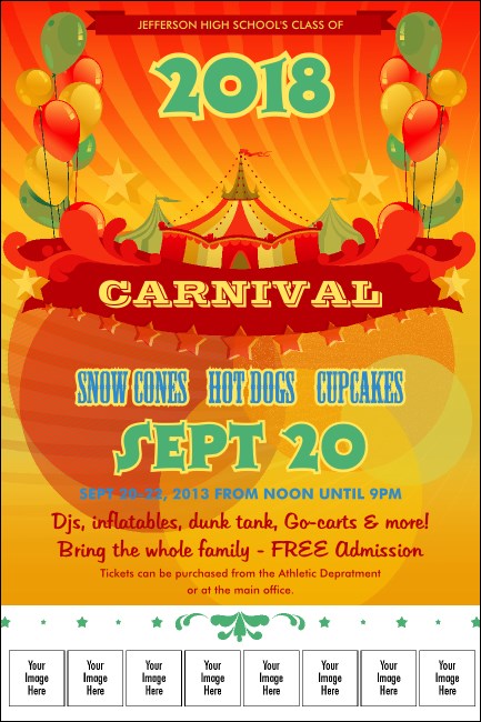 Carnival Logo Poster Product Front