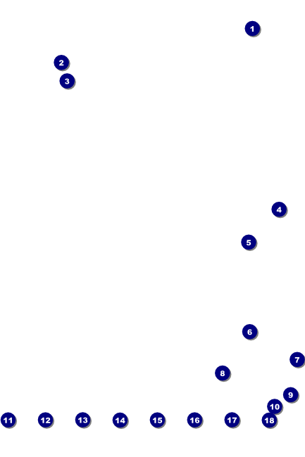 Birthday Party Logo Poster Front Field Markers