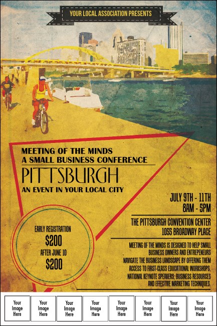 Pittsburgh 2 Logo Poster Product Front