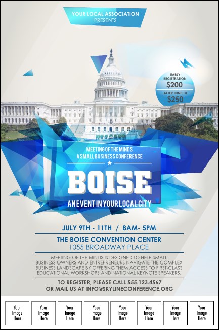 Boise Logo Poster Product Front
