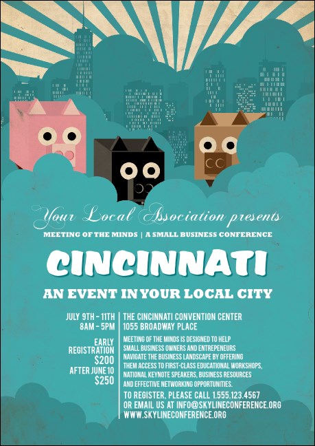 Cincinnati Postcard Product Front