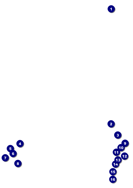 Breast Cancer Ribbon Sparkle Postcard Front Field Markers