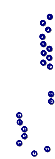 Mississippi Raffle Ticket Front Field Markers