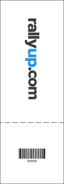 Bike for a Cause Raffle Ticket Product Back