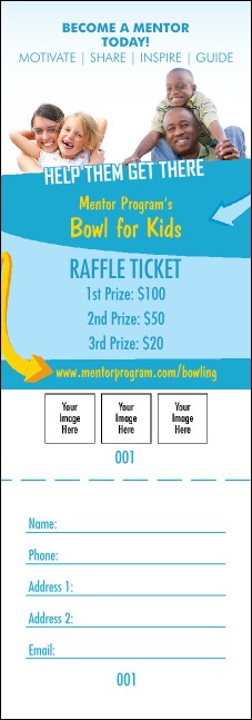 Mentoring Raffle Ticket Product Front