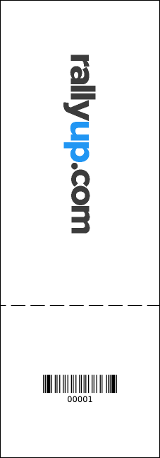 Roller Derby Pink Leopard Raffle Ticket Product Back