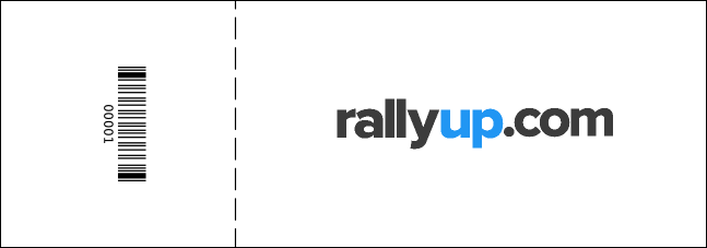 Roller Derby Legs Raffle Ticket Product Back