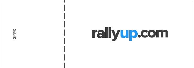 Bamboo Raffle Ticket Product Back