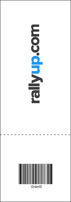 Golden Ornament Raffle Ticket Product Back