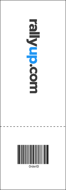 Hanukkah Abstract Raffle Ticket Product Back