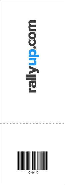 St. Patrick's Day Party Raffle Ticket Product Back