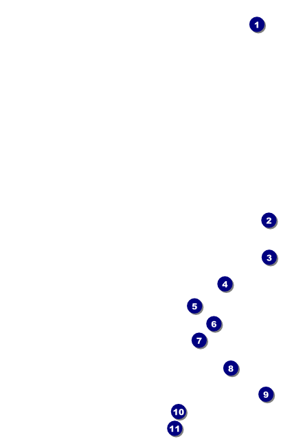 Sexy Vampire Drink Ticket Front Field Markers