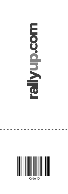 Austin Music Raffle Ticket Product Back