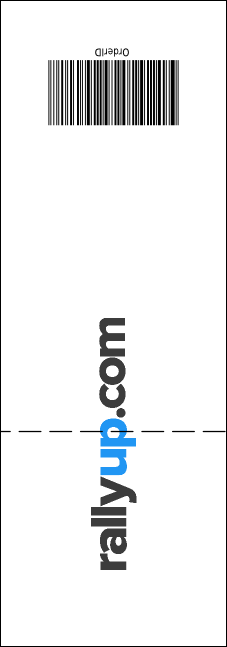 Portland Raffle Ticket Product Back