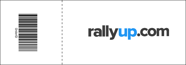 Yellow Rose Raffle Ticket Product Back