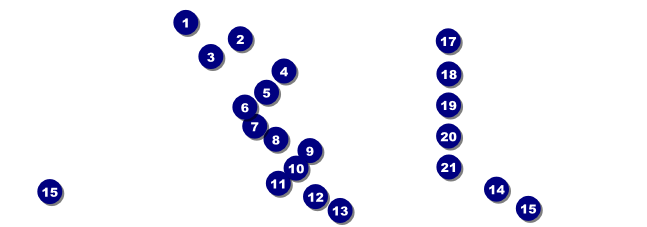 Nashville Raffle Ticket Front Field Markers