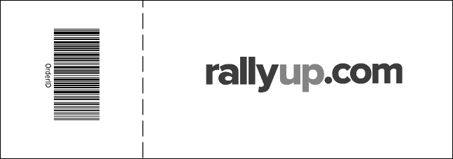 Nashville Raffle Ticket (Black and White) Product Back