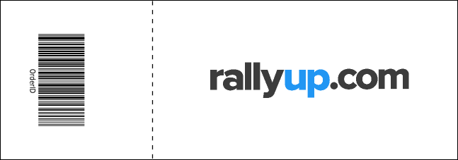 Cap and Gown Raffle Ticket Product Back