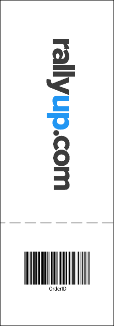 Christmas Angel Raffle Ticket 001 Product Back