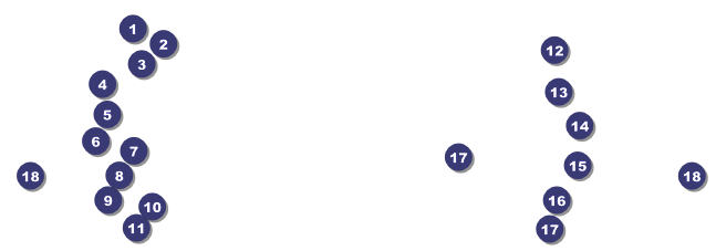 Valentine's Day Raffle Ticket 001 Front Field Markers