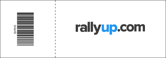 St. Patrick's Day Raffle Ticket 001 Product Back