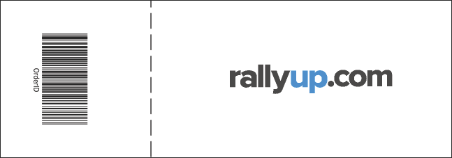 Year Raffle Ticket Red 004 Product Back