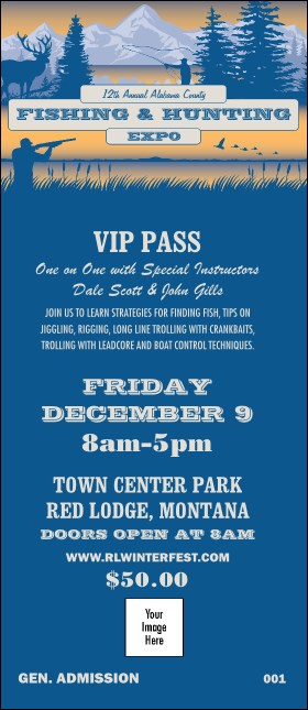 Fishing and Hunting Expo VIP Pass Product Front