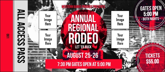 Modern Rodeo VIP Pass Product Front
