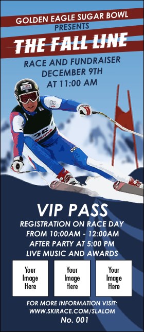 Ski Race VIP Pass Product Front