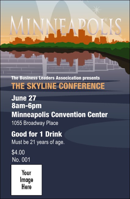 Minneapolis Drink Ticket Product Front