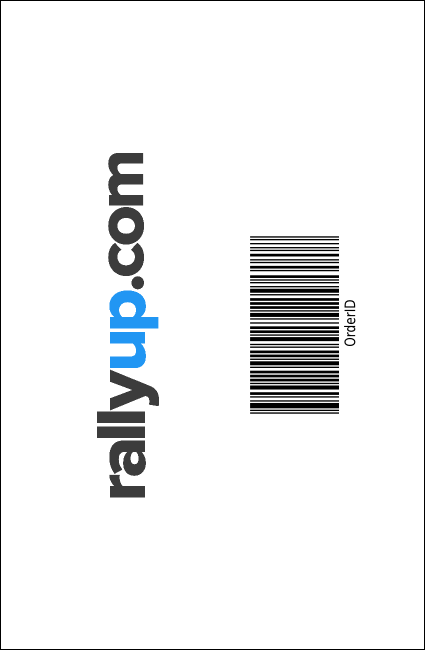 Cap and Gown Drink Ticket Logo Product Back
