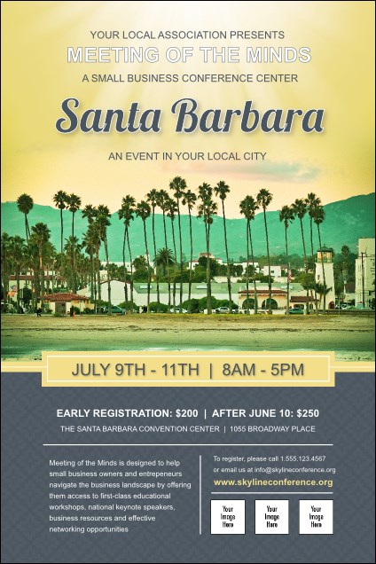 Santa Barbara Poster Product Front