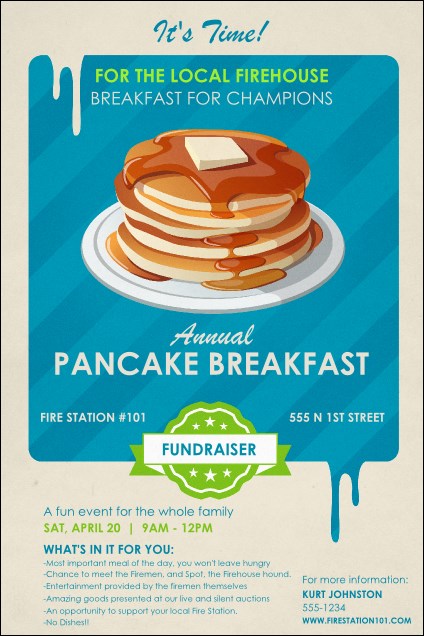 Pancake Stack Poster Product Front