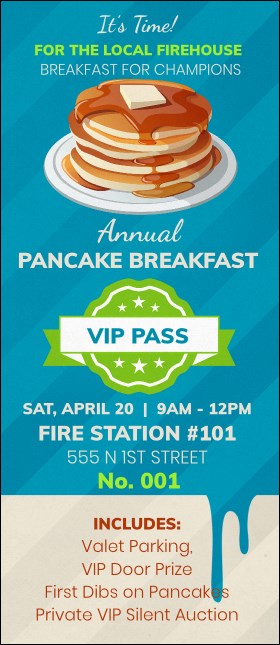 Pancake Stack VIP Pass