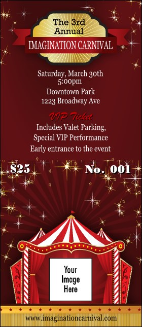 Red Tent VIP Pass Product Front