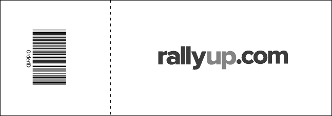 Black History Month Raffle Ticket Product Back