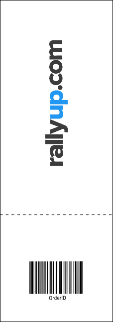 Sacramento Raffle Ticket Product Back