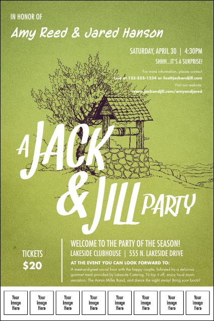 Jack and Jill Logo Poster Product Front