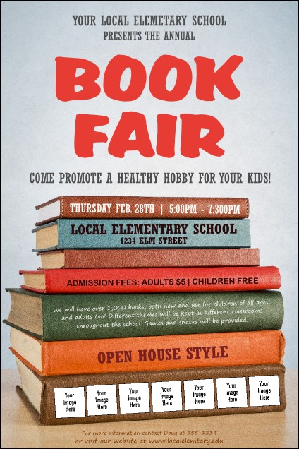 Book Fair Logo Poster Product Front