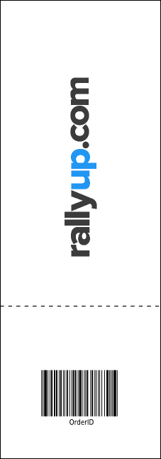 Karaoke Raffle Ticket Product Back