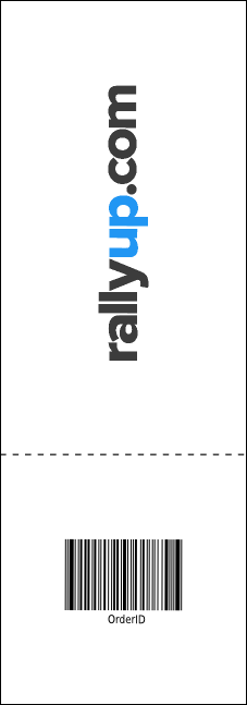 Pancake Breakfast Raffle Ticket Product Back