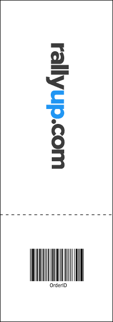 Equestrian Event Ticket Product Back